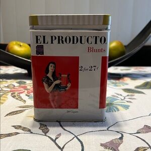 Vintage El Producto Blunts Cigar Tin